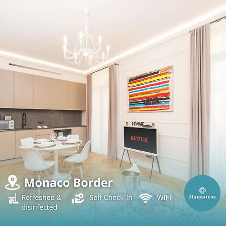 5Mn Monaco - Luxueux Appartement - Bt 博索莱伊 外观 照片