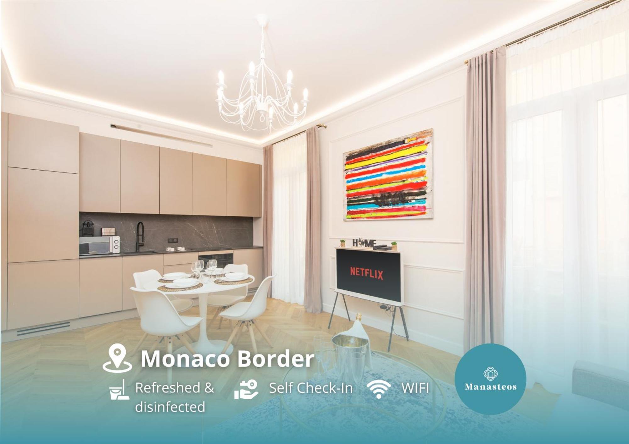 5Mn Monaco - Luxueux Appartement - Bt 博索莱伊 外观 照片